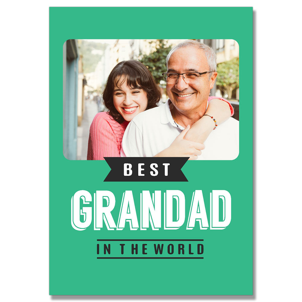 Best Grandad In The World Photo Card PACK OF 6 #1 image